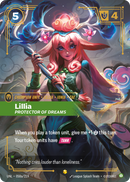 front of card Lillia, Protector of Dreams (Alternate Art) [Unleashed] 058a/219