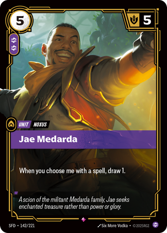 front of card Jae Medarda [Spiritforged] 142/221