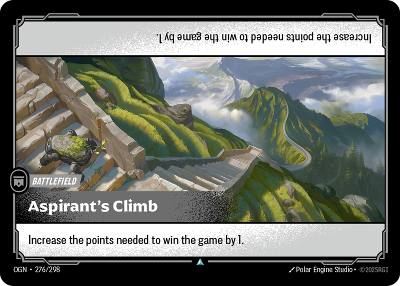 front of card Aspirant's Climb [Origins]
