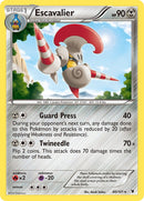 Escavalier (80/101) (Cracked Ice Holo) (Black & White: Noble Victories) [Theme Deck Exclusive]