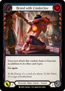 Brand with Cinderclaw (Blue) [UPR062] (Uprising) Rainbow Foil