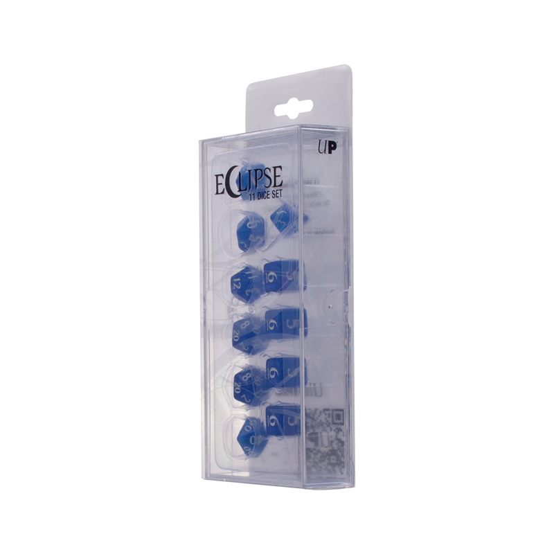 Ultra PRO: 11-Dice Set - Eclipse (Pacific Blue)