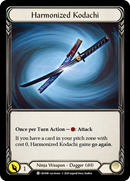 Harmonized Kodachi [U-CRU048] (Crucible of War Unlimited) Unlimited Rainbow Foil