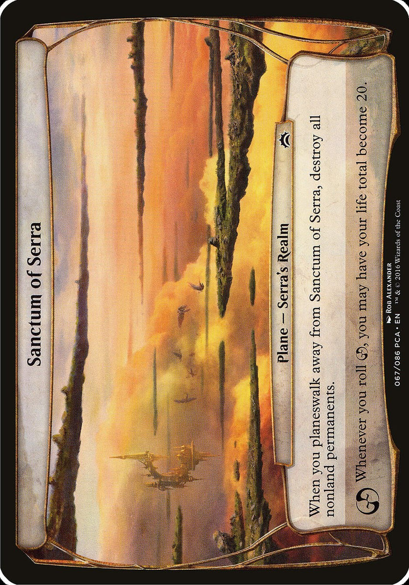 (Oversized Plane) Sanctum of Serra [Planechase Anthology Planes]
