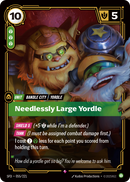 front of card Needlessly Large Yordle [Spiritforged] 055/221
