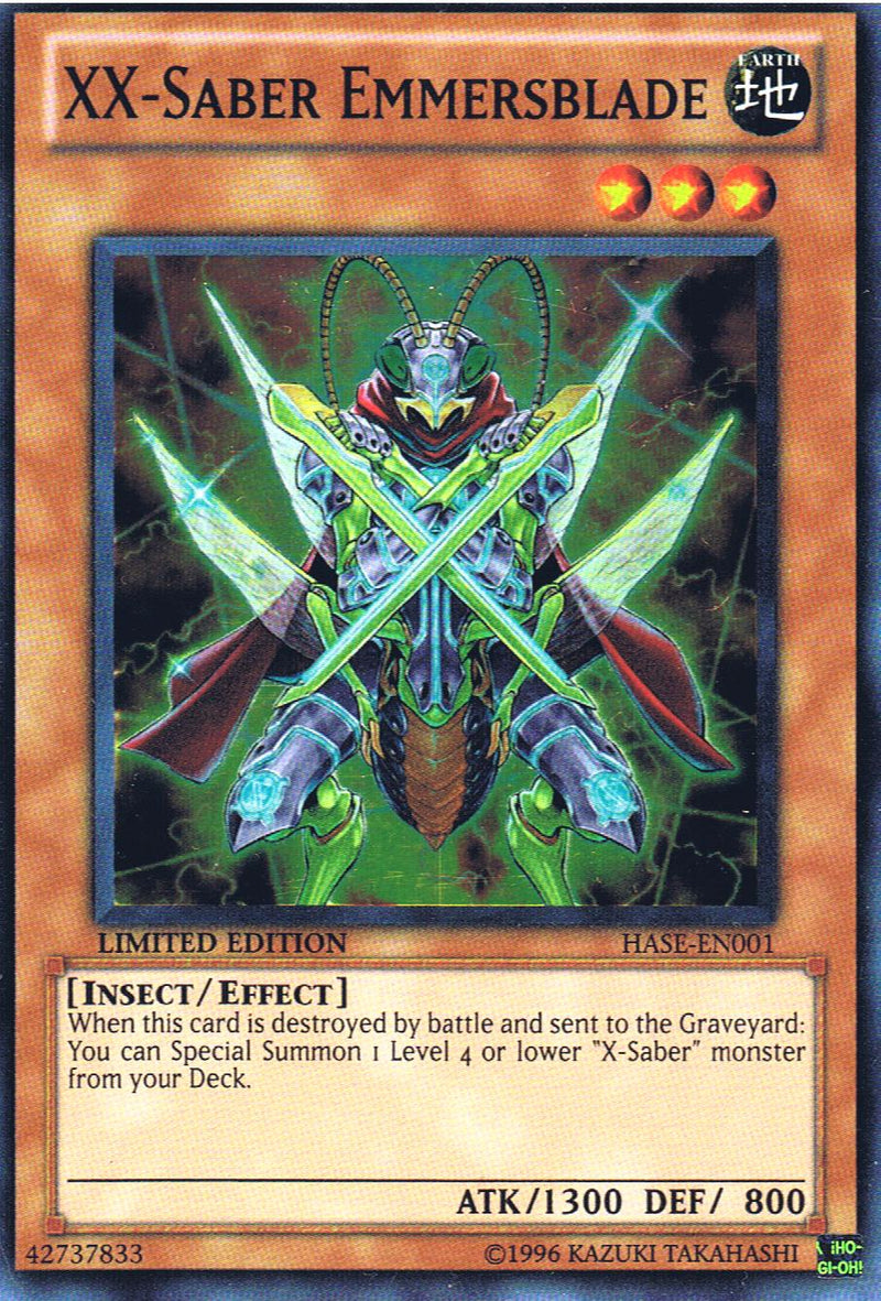 XX-Saber Emmersblade [HASE-EN001] (Promo) Super Rare