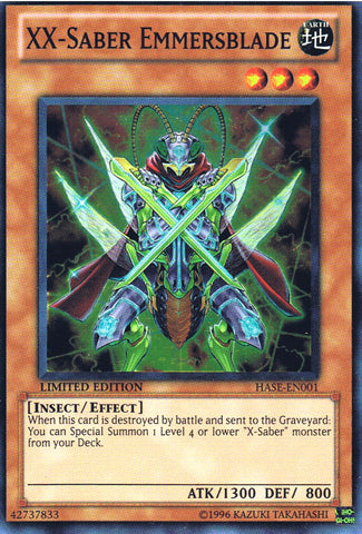 XX-Saber Emmersblade [HASE-EN001] (Promo) Super Rare