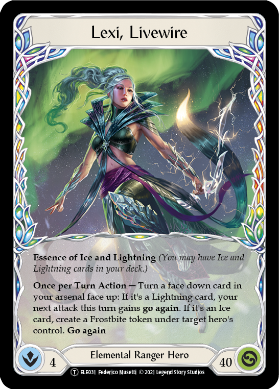 Lexi, Livewire // Rosetta Thorn [U-ELE031] (Tales of Aria Unlimited) Unlimited Normal