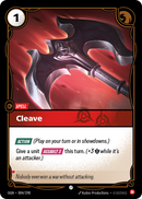 front of card Cleave [Origins]