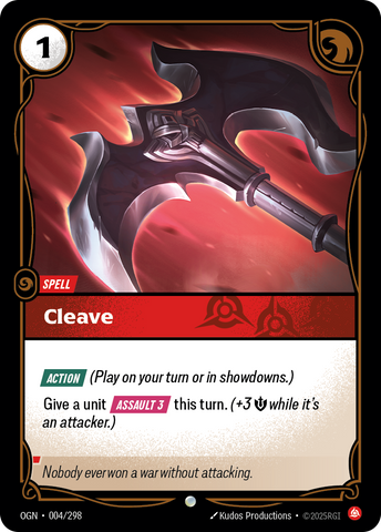 front of card Cleave [Origins] #004