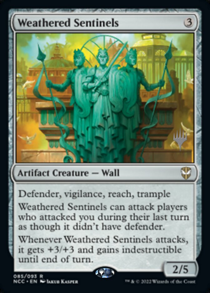 Weathered Sentinels (Promo Pack) [Streets of New Capenna Commander Promo Pack]