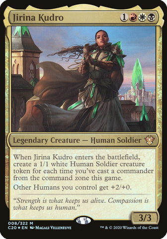 (Oversized) Jirina Kudro [Commander 2020 Oversized]