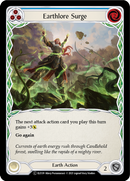 Earthlore Surge (Blue) [U-ELE139] (Tales of Aria Unlimited) Unlimited Normal