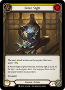 Force Sight (Yellow) [U-ARC207] (Arcane Rising Unlimited) Unlimited Normal