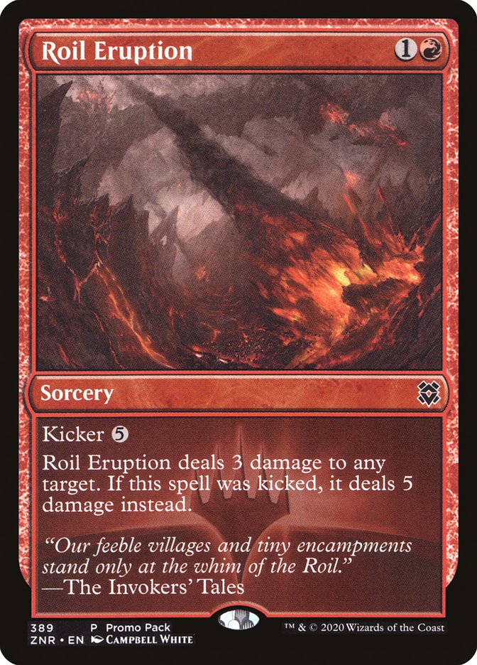 Roil Eruption (Promo Pack) [Zendikar Rising Promo Pack]