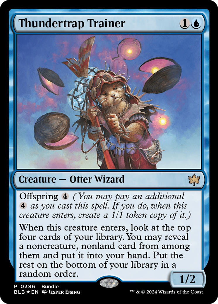 Thundertrap Trainer (Bundle) [Bloomburrow Promos]