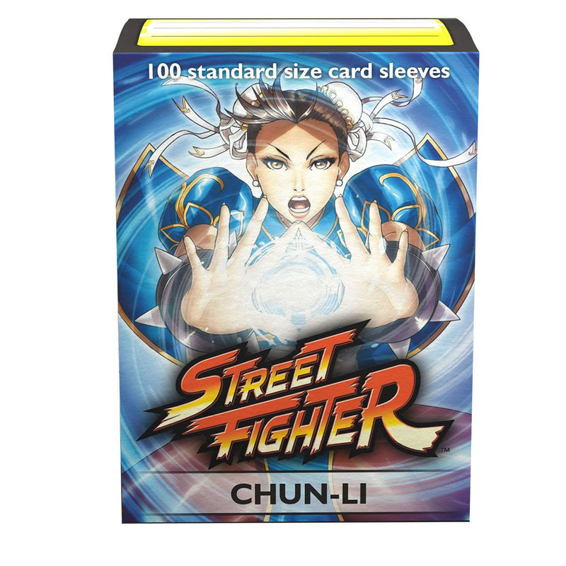 Dragon Shield: Standard 100ct Art Sleeves - Street Fighter (Chun-Li)