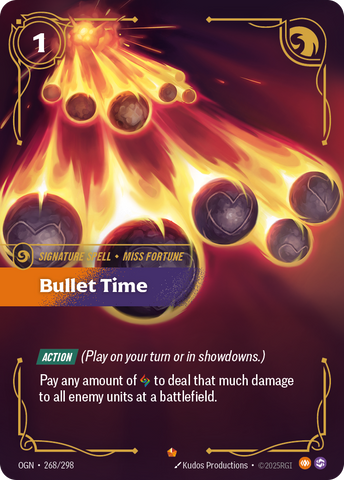 front of card Bullet Time [Origins] #268