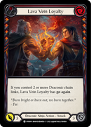 Lava Vein Loyalty (Red) [UPR069] (Uprising) Rainbow Foil