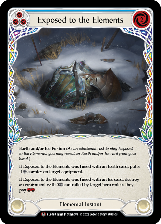 Exposed to the Elements [U-ELE093] (Tales of Aria Unlimited) Unlimited Rainbow Foil