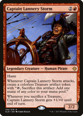 Captain Lannery Storm (Promo Pack) [Ixalan Promo Pack]