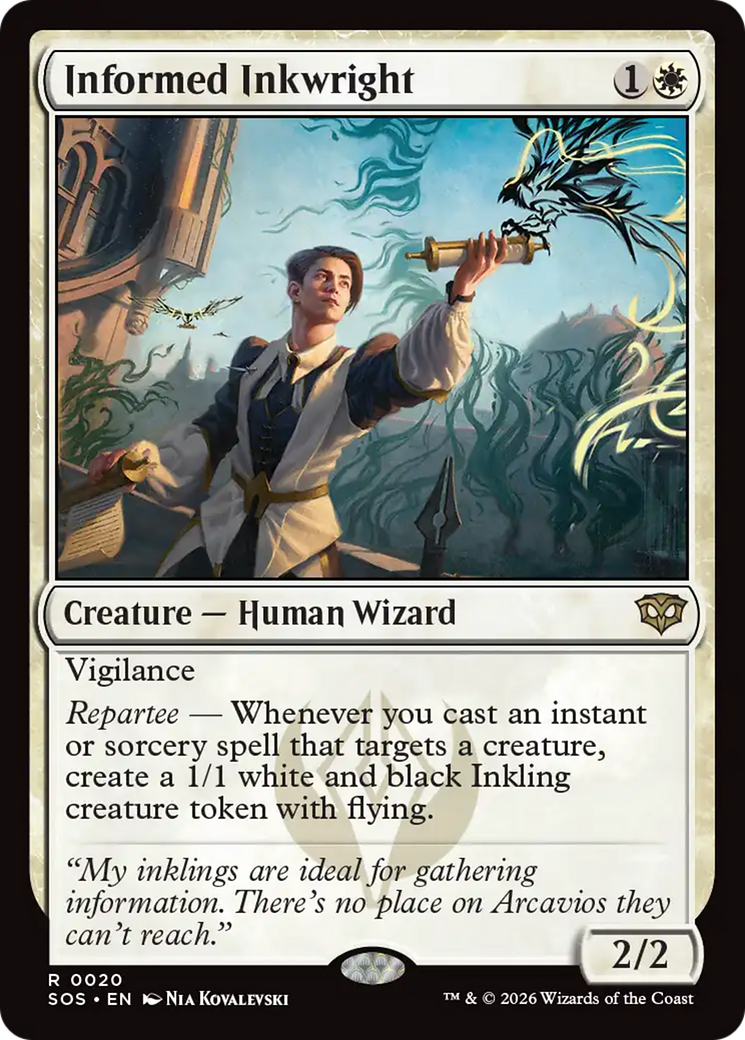 Informed Inkwright [Secrets of Strixhaven]