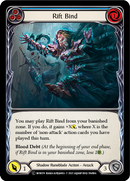 Rift Bind (Blue) [U-MON176-RF] (Monarch Unlimited) Unlimited Rainbow Foil