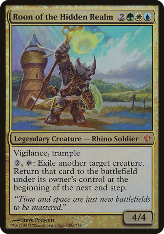 (Oversized) Roon of the Hidden Realm [Commander 2013 Oversized]