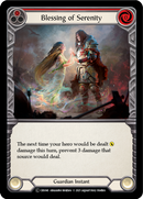 Blessing of Serenity (Red) [U-CRU041] (Crucible of War Unlimited) Unlimited Normal