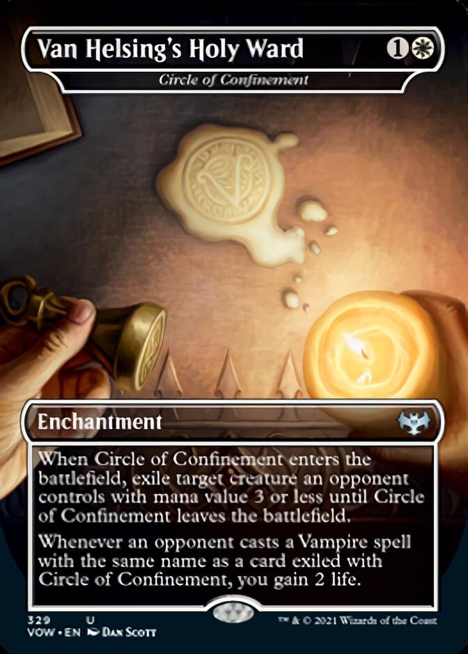 Van Helsing's Holy Ward - Circle of Confinement [Innistrad: Crimson Vow]