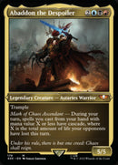 (Thick Stock Display Commander) Abaddon the Despoiler (Surge Foil) [Warhammer 40,000]