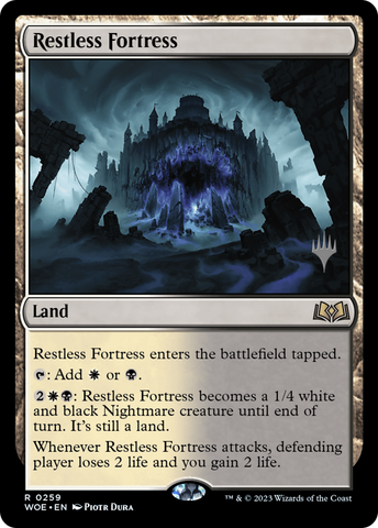 Restless Fortress [Wilds of Eldraine Promo Pack]