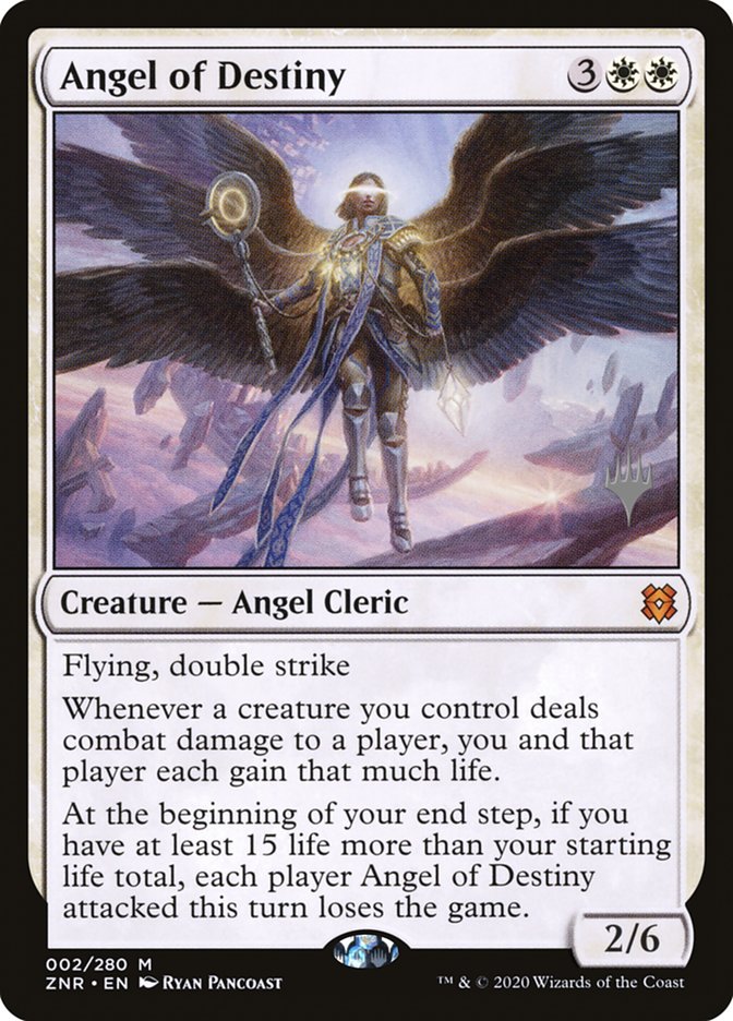 Angel of Destiny (Promo Pack) [Zendikar Rising Promo Pack]