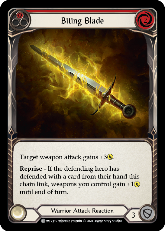 Biting Blade (Red) [U-WTR135] (Welcome to Rathe Unlimited) Unlimited Normal