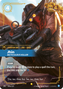 front of card Jhin, Meticulous Killer (Alternate Art) [Unleashed] 089a/219