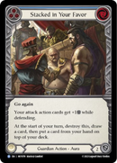 Stacked in Your Favor (Blue) [HVY070] (Heavy Hitters) Rainbow Foil