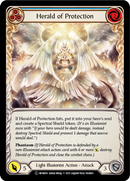 Herald of Protection (Blue) [U-MON016-RF] (Monarch Unlimited) Unlimited Rainbow Foil