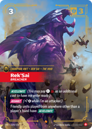 front of card Rek'Sai, Breacher [Spiritforged] 029/221