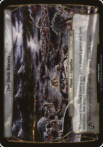 (Oversized Plane) The Dark Barony [Planechase]