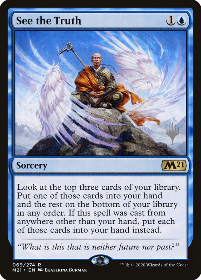 See the Truth (Promo Pack) [Core Set 2021 Promo Pack]
