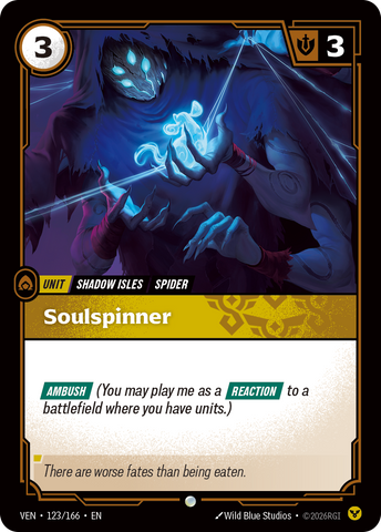 front of card Soulspinner [Vendetta] 123/166