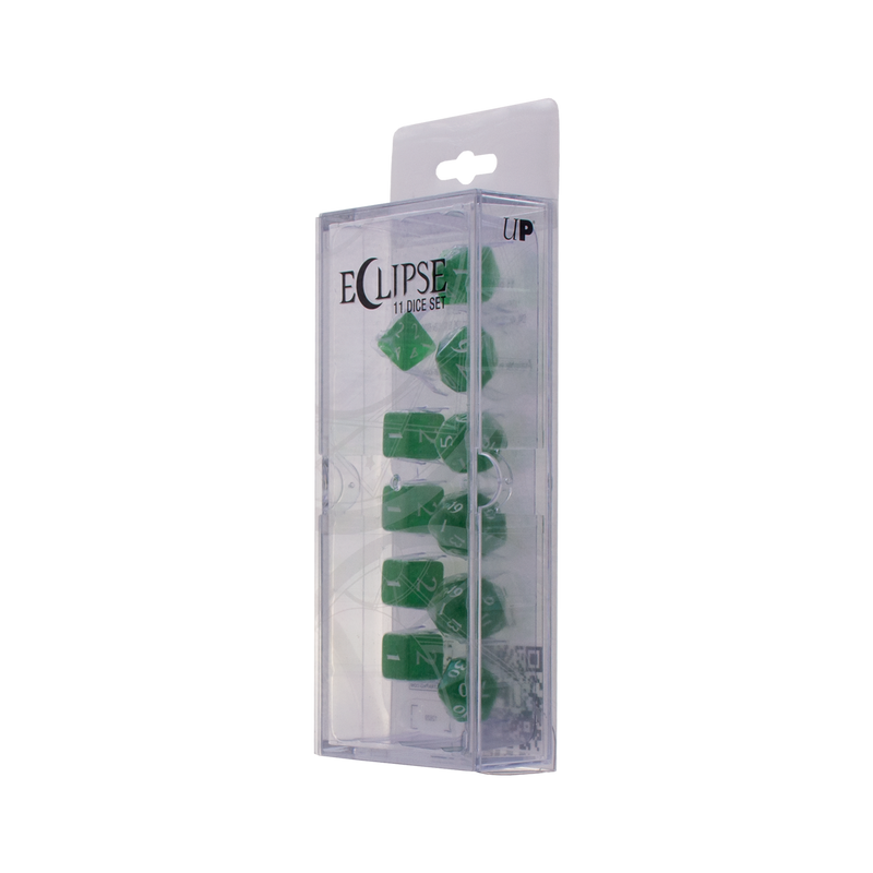 Ultra PRO: 11-Dice Set - Eclipse (Forest Green)