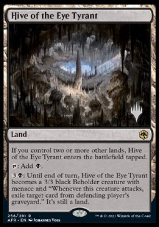 Hive of the Eye Tyrant (Promo Pack) [Dungeons & Dragons: Adventures in the Forgotten Realms Promo Pack]