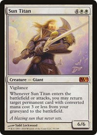(Oversized) Sun Titan (M11) [Oversize Cards]
