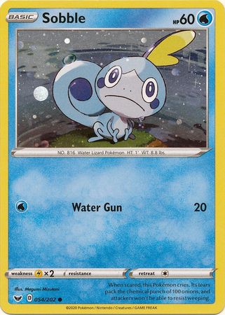 Sobble (054/202) (Cosmos Holo) (Sword & Shield: Base Set) [Theme Deck Exclusive]