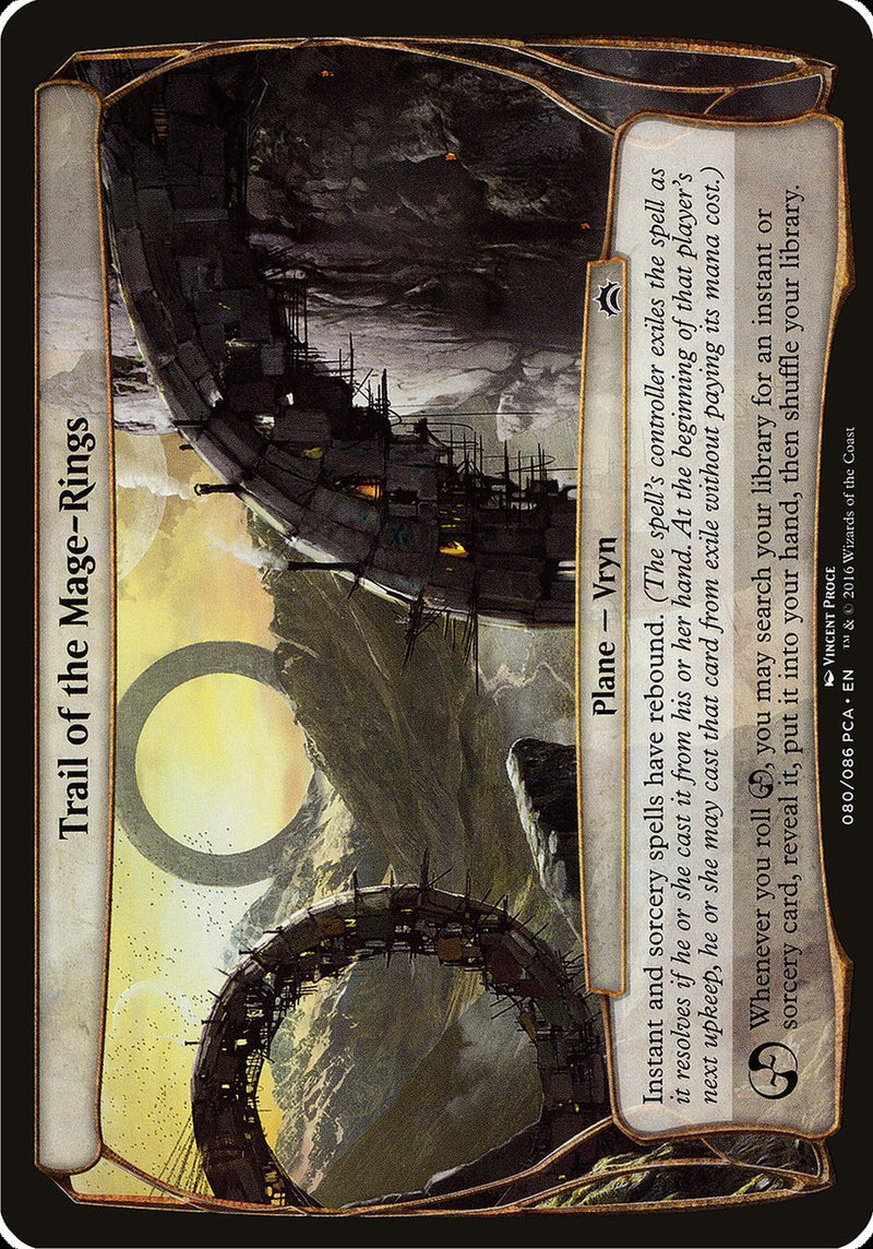 (Oversized Plane) Trail of the Mage-Rings [Planechase Anthology Planes]