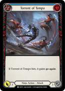 Torrent of Tempo (Blue) [CRU071] (Crucible of War) 1st Edition Normal