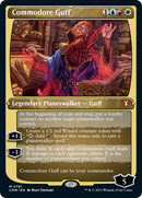 (Thick Stock Display Commander) Commodore Guff (Foil Etched) [Commander Masters]