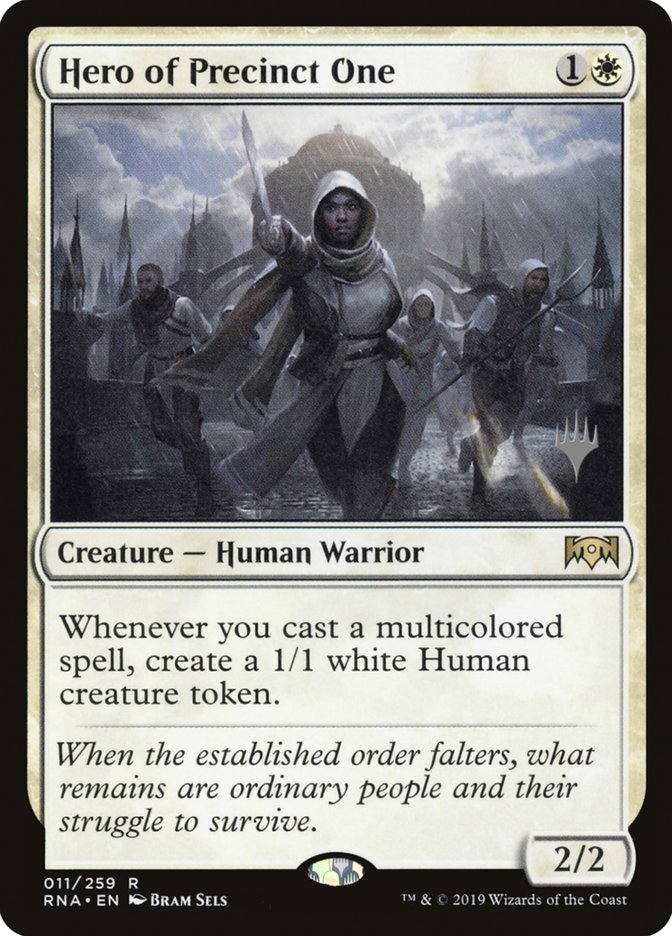 Hero of Precinct One (Promo Pack) [Ravnica Allegiance Promo Pack]