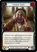 Virulent Touch (Blue) [OUT170] (Outsiders) Rainbow Foil